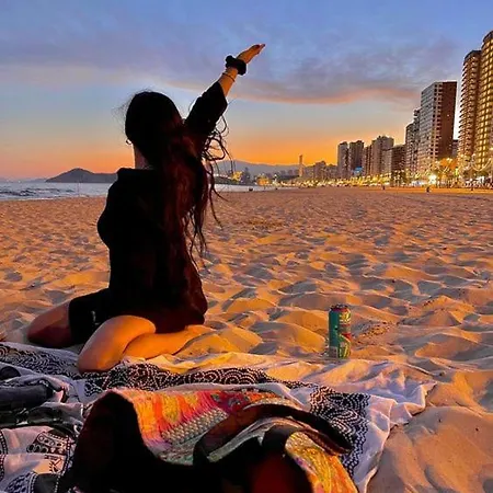 아파트 Skyfall 26th Floor La Cala De Finestrat Seaview 베니돔