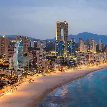 Skyfall 26th Floor La Cala De Finestrat Seaview 베니돔
