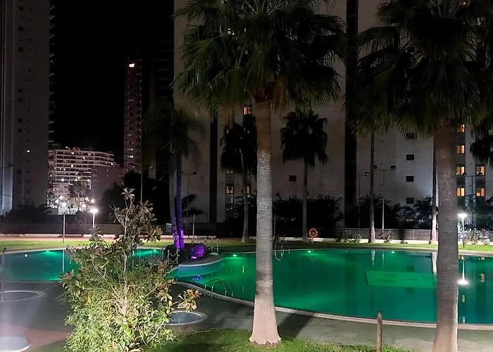 公寓 Skyfall 26th Floor La Cala De Finestrat Seaview 貝尼多姆