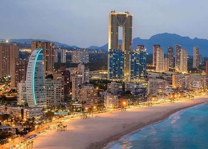 Skyfall 26th Floor La Cala De Finestrat Seaview 貝尼多姆