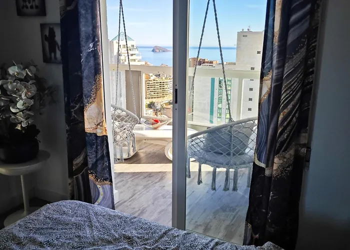 Skyfall 26th Floor La Cala De Finestrat Seaview * 貝尼多姆
