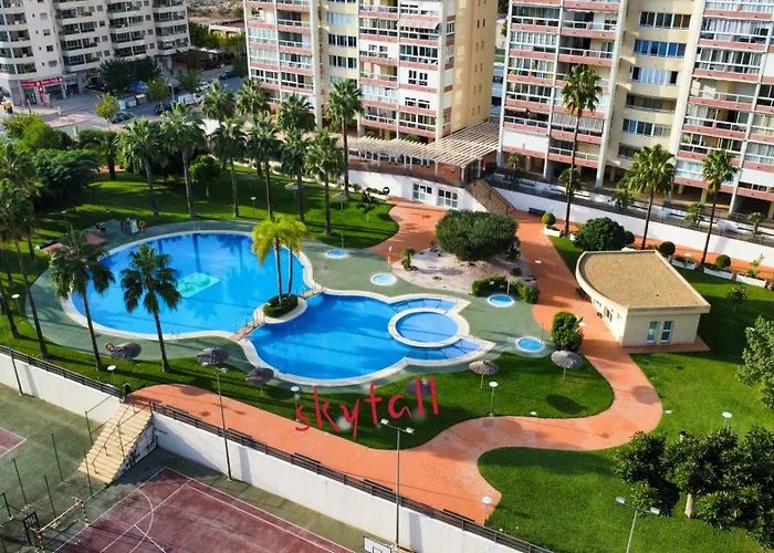 公寓 Skyfall 26th Floor La Cala De Finestrat Seaview 貝尼多姆
